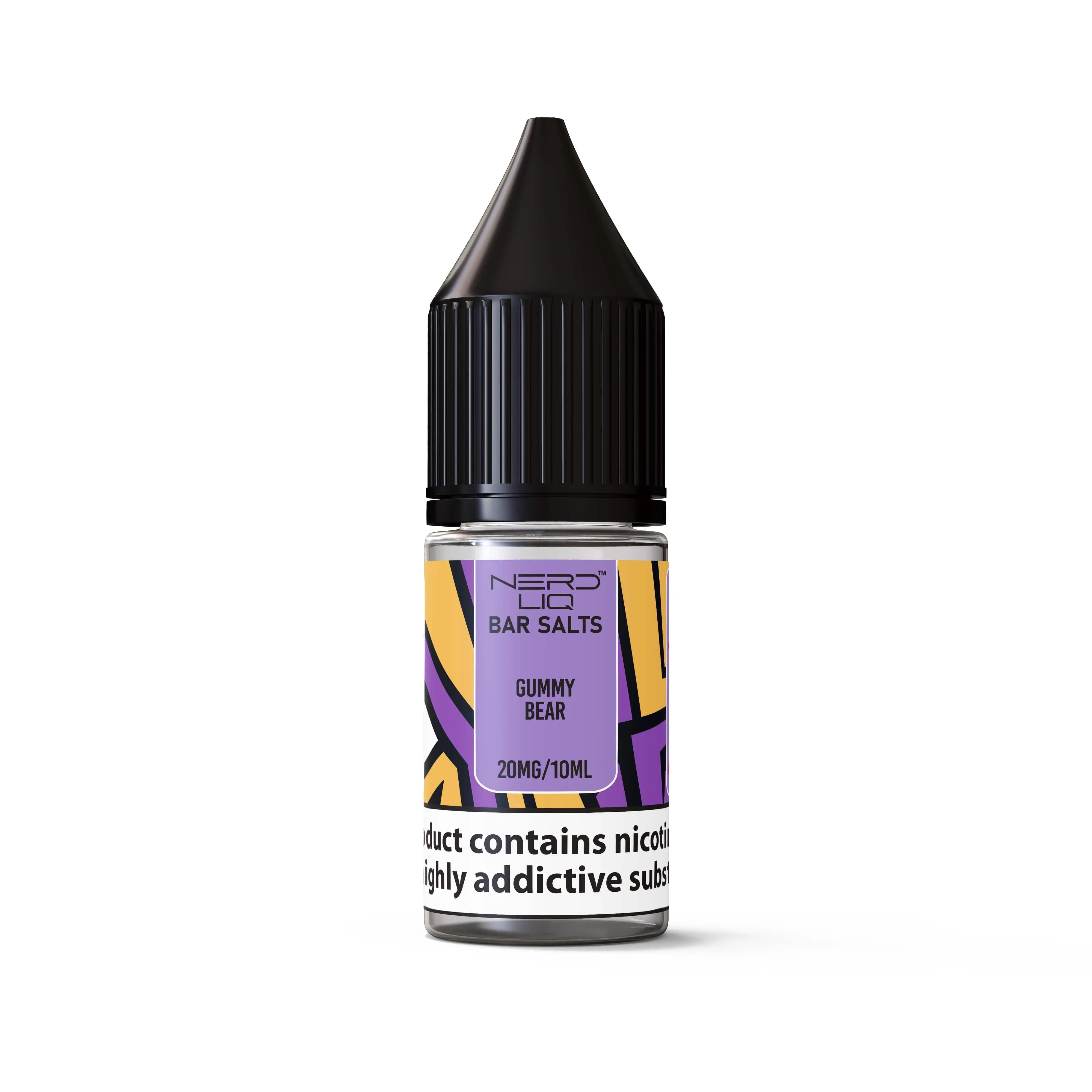 Product Image of Gummy Bear Nic Salt E-liquid by Nerd Liq 10ml